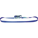 Sangle d'amarrage DIN EN 12195-2 longueur 5 m largeur 25 mm avec rochet LC U 1000 daN