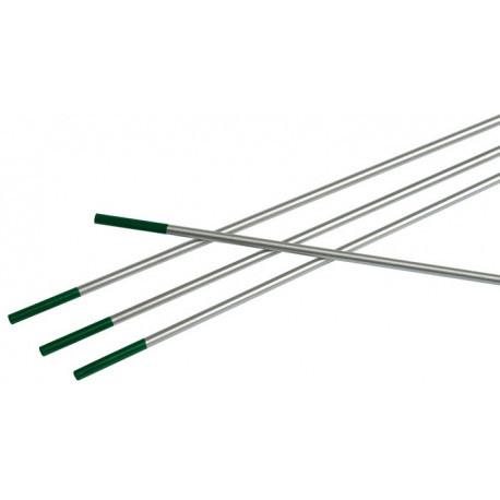 Électrode en tungstène WP D. 24 mm longueur 175 mm vert LITTY (Par 10)