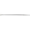 Colliers de câblage longueur 280&nbsp;mm largeur 7.6&nbsp;mm polyamide naturel 100pcs/sach 