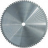 Lame de scie circulaire métal 355/72Z D.355mm B.2.2mm alésage HM D.25.4mm Z.72 JEPSON 
