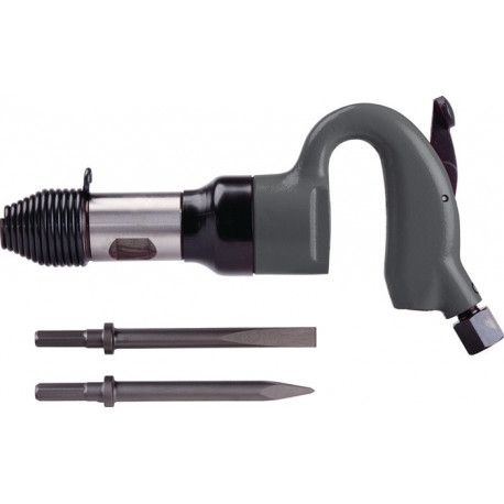 Marteau burineur pneumatique Pro XS 3&nbsp;600&nbsp;min-¹ 6 pans C 12.75&nbsp;mm 13 J AEROTEC 