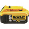 Pack d'accus DCB 184 18&nbsp;V 5 Ah DEWALT 