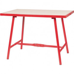 Table de monteur Hêtre l1200xP700xH840mm / 30&nbsp;mm d'épaiss. de panneau 