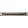 Reliure à 4 anneaux D. 40&nbsp;mm aluminium approprié pour DIN A5 / DIN A4 / DIN A3 T 