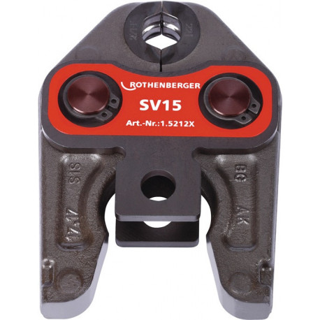 Mâchoire de presse SV standard 32 - 34 kN largeur nominale 54&nbsp;mm métal / métal n 