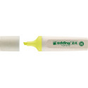 Surligneur 24 EcoLine jaune graduation 2-5&nbsp;mm pointe biseautée EDDING (Par 10)