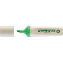 Surligneur 24 EcoLine vert clair graduation 2-5&nbsp;mm pointe biseautée EDDING (Par 10)