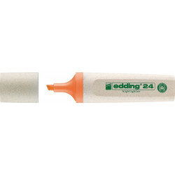 Surligneur 24 EcoLine orange graduation 2-5&nbsp;mm pointe biseautée EDDING (Par 10)