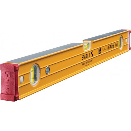 Niveau à bulles 96-2 183 cm aluminium jaune ± 0.5 mm/m STABILA