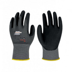 Gants FlexMech 663+ Taille 7 gris noir EN420.EN388.EN407 PSA II HONEYWELL (Par 10)