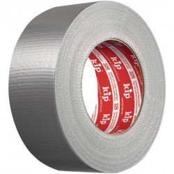 Adhésif toilé pour pierre extra 326 argent longueur 50&nbsp;m largeur 100&nbsp;mm rouleau (Par 12)