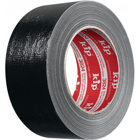 Bande de pierre 3824 noir longueur 50&nbsp;m largeur 50&nbsp;mm KIP (Par 24)