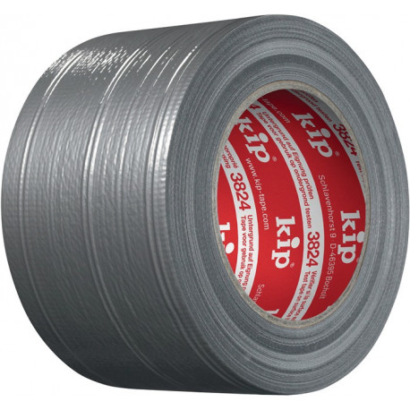 Bande de pierre 3824 argent longueur 50&nbsp;m largeur 75&nbsp;mm KIP (Par 16)