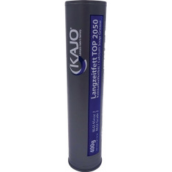 Graisse de longue durée TOP 2050 jaune 400&nbsp;g cartouche KAJO (Par 24)