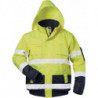 Veste pilote haute visibilité HASSO Taille XL jaune fluo/marine SAFESTYLE 