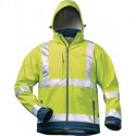 Veste softshell haute visibilité LIAM Taille M jaune fluo/marine ELYSEE 