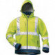 Veste softshell haute visibilité LIAM Taille XL jaune fluo/marine ELYSEE 