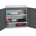 Armoire d’outillage/Servante de machine H1000xl1000xP500&nbsp;mm 1 tiroir. 2 étagères 