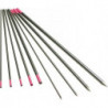 Électrode en tungstène LYMOX d. 2.4&nbsp;mm longueur 175&nbsp;mm rose LITTY (Par 10)
