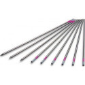 Électrode en tungstène LYMOX LUX® - LYMOX d. 1.6&nbsp;mm longueur 175&nbsp;mm rose-gris LI (Par 10)