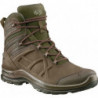 Bottes de randonnée BE Nature GTX mid pointure 9(43) marron/verte cuir nubuck HA 