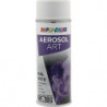 Bombe de peinture de couleur AEROSOL Art blanc pur satiné RAL 9010 400&nbsp;ml bombe (Par 6)