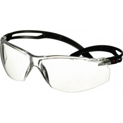 Lunettes de protection SecureFit™ 500 EN 166.EN171 Branches noires, verres transparents PC 3M
