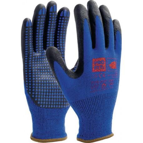 Gant en nitrile à maille fine NI-Thermo taille 11 bleu EN 388. EN 407. EN 511 ca (Par 12)