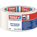 Bande d’enduit en PVC 60399 standard blanche longueur 33&nbsp;m largeur 50&nbsp;mm TESA (Par 6)