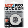 Bande adhésive de montage Mounting PRO Ultra Strong 66792 blanche longueur 1.5&nbsp;m (Par 12)