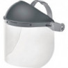 Protection faciale pour électricien GFKKH001-E PC. clair 460 x 200 x 1.5&nbsp;mm EN 1 
