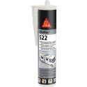 Colle et enduit d’étanchéité Sikaflex®-522 gris acier 300&nbsp;ml SIKAFLEX (Par 12)