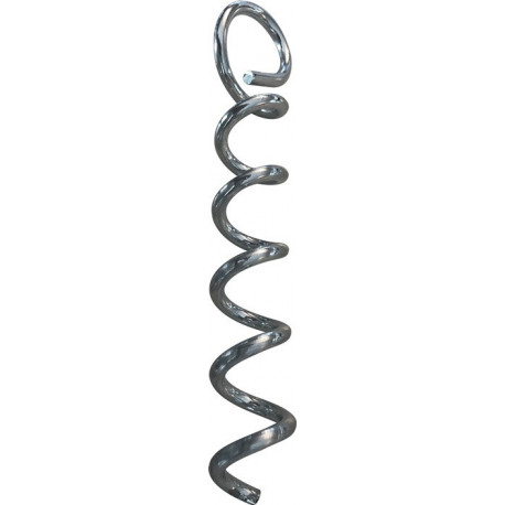 Sardine en spirale métal. galvanisé longueur 15&nbsp;cm WINDHAGER (Par 6)