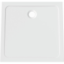Receveur de douche minéral moulé blanc 80x80x3cm. avec antidérapant