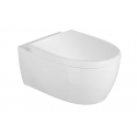 Toilette suspendu blanche FormatClean. sans rebord FORMAT Design