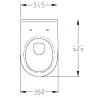 FORMAT Pro Wand-Tiefspül-WC weiß FormatClean