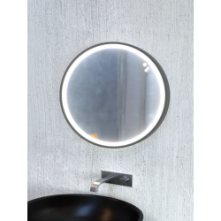 AS LED-Leuchtspiegel ELEGANZA ohne Lederschlaufe Durchmesser 60 cm