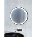 Miroir lumineux AS LED ELEGNZA sans bracelet en cuir Diamčtre 70 cm