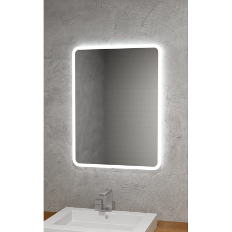 Miroir lumineux ARMONIA 80x80 cm
