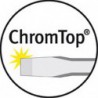 Tournevis plat VDE, Larg. : de la lame : 5,5 mm, Épais. : de la lame 1,0 mm, Long. de la lame 125 mm, Long. totale : 243 mm, Ø de la lame : 6,8 mm