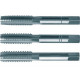 Jeu de tarauds à main, filetage régulier ISO métrique, 3 unités, Filetage : M14, Pas 2,00 mm, Long. totale 80 mm, queue Ø 11 mm