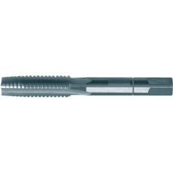 Jeu de tarauds à main, filetage métrique, acier rapide HSS-E, 3 tarauds, Filetage : M14, Pas 2,00 mm, Long. totale 80 mm, queue Ø 11 mm