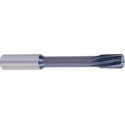 Alésoir haute performance HNC avec arrosage central pour trou débouchant, Ø nominal : 5,00 mm, Long. utile 35 mm, Long. totale 75 mm, Ø queue h6 : 6 mm