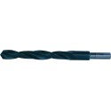 Foret hélicoïdal avec queue cylindrique dégagée, en acier à coupe rapide, type N, DIN 338, surface sans revêtement, Ø h8 : 16,50 mm, Long. totale 184 mm