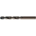 Foret hélicoïdal avec queue cylindrique courte, en acier à coupe rapide, Type N, DIN 338, profil rectifié, Ø h8 : 2,40 mm, Long. totale 57 mm