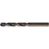 Foret hélicoïdal avec queue cylindrique courte, en acier à coupe rapide, Type N, DIN 338, profil rectifié, Ø h8 : 2,40 mm, Long. totale 57 mm