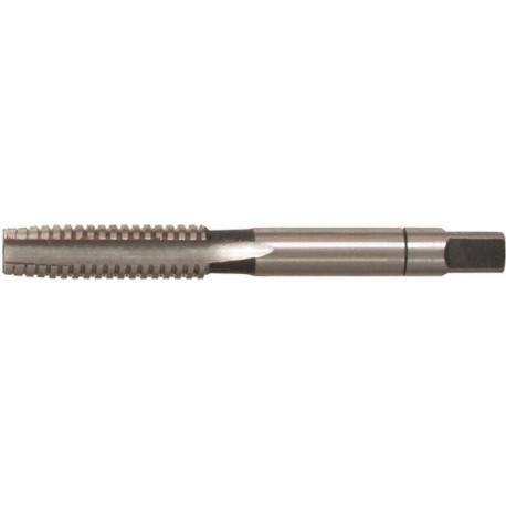 Jeu de tarauds à main, Filetage : W 3/16 pouces, Filets par 24 pouces, Ø filetage 4,762 mm, Long. totale : 50 mm, Carré de la queue : 4,9 mm