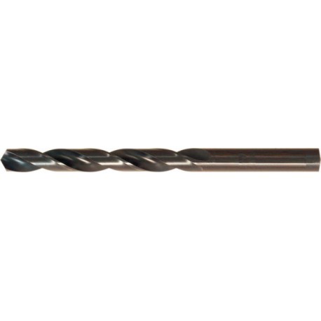 Foret hélicoïdal avec queue cylindrique courte, en acier à coupe rapide, Type N, DIN 338, profil rectifié, Ø h8 : 9,20 mm, Long. totale 125 mm