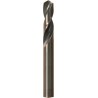 Foret automatique avec queue cylindrique, en acier à coupe rapide, type N, DIN 1897, profil rectifié, surface sans revêtement, Ø h8 : 7,80 mm