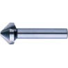 Fraise conique 90°, à chanfreiner et ébavurer, en acier à coupe rapide E, DIN 335-C, sans revêtement, Ø nominal : 31,0 mm, Plus petit Ø 4,2 mm